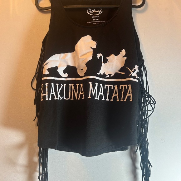 Disney - Hakuna Matata Tank Top (Black & White) - Picture 1 of 3